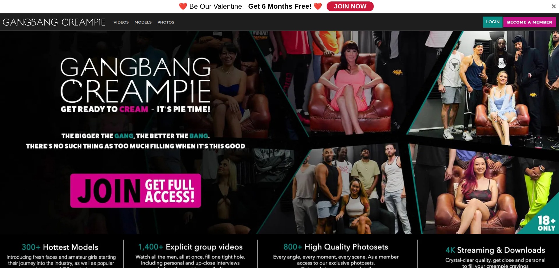 gangbang creampie porn